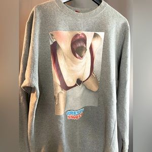 rare vintage NOS girl x chocolate x Diamond supply sweatshirt